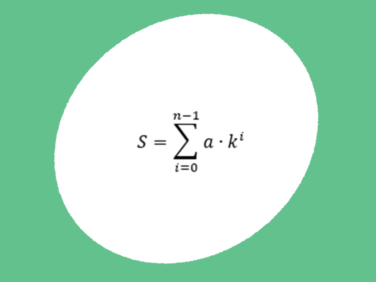 Hva er en geometrisk rekke?