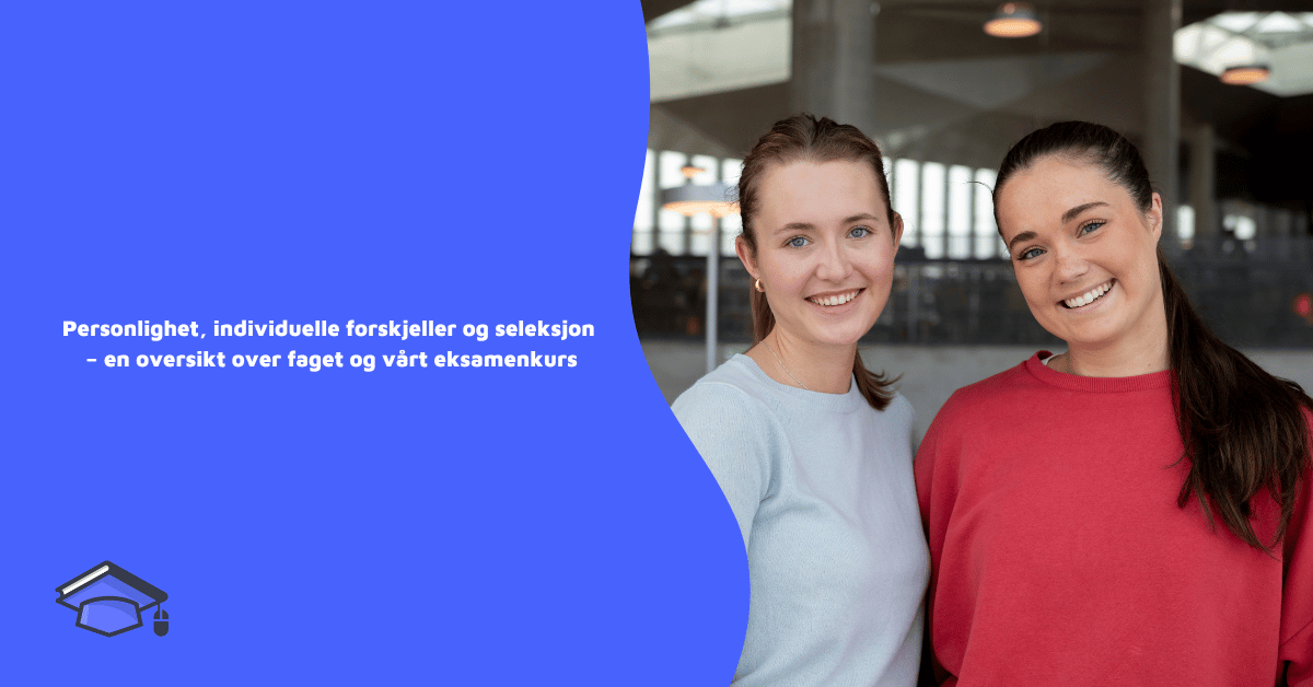Personlighet, individuelle forskjeller og seleksjon – en oversikt over faget og vårt eksamenkurs