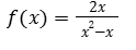 horisontal asymptote eksempel